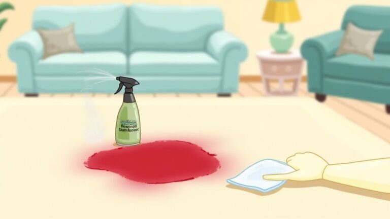 removing carpet stains effectively