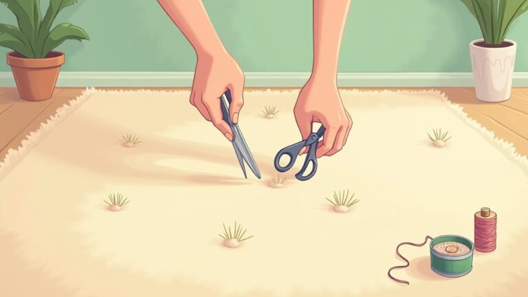 repairing carpet damage effectively